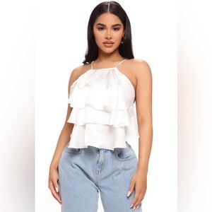 Margo Ruffle Top